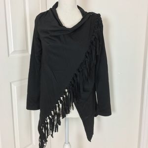 New Womens Black Lightweight Cardigan